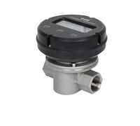 Misuratore di portata a ingranaggi ovali OGM da 1 pollice in acciaio inossidabile, elettronico, digitale, for olio combustibile diesel, contatore di liquidi ad alta precisione