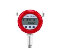 Misuratore di portata a turbina a pressione da 40 MPa, sensore flusso elettromagnetico for olio idraulico liquido RS485 4-20 mA Alta Sensibilità(DN15)