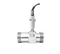 Misuratore di portata a turbina con filettatura a morsetto, segnale di impulso for la misurazione di acqua pura e pulita, materiale SS304(DN40 male thread)