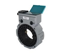 Misuratore di portata a ultrasuoni a scheda IP68 Misuratore di portata digitale for acqua liquida DN50-150 for tubi in rame/PVC Errore basso(DN50)