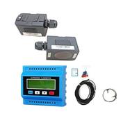 Misuratore di portata a ultrasuoni digitale for liquidi TUF-2000M, misuratore di portata d'acqua portatile con morsetto e trasduttori TS-2 TM-1 TL-1 Errore basso(TL-1-HT-DN300-6000mm)