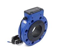 Misuratore di portata a ultrasuoni intelligente DN50-DN150, misuratore di portata for il monitoraggio delle risorse idriche, IP65 RS485 for tubi in rame/PVC Alta sensibilità, basso errore(DN80)