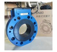 Misuratore di portata a ultrasuoni intelligente ZC-T3-1-K DN100 DN125 DN150 Monitoraggio delle risorse idriche Tester flusso Utilizzo IP65 RS485/USART(DN80 Flowmeter)