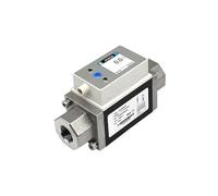 Misuratore di portata a vortice 304SS | Rilevamento preciso della temperatura del flusso, uscite 4-20 mA/RS485/NPN/PNP(2-16L/min(Display) NPN(G3/8))