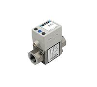 Misuratore di portata a vortice 304SS | Rilevamento preciso della temperatura del flusso, uscite 4-20 mA/RS485/NPN/PNP(0.5-4L/min(Display) -5V(G3/8))