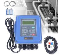 Misuratore di portata ad ultrasuoni per acqua liquida, contatore di flusso con display LCD con trasduttori a morsetto DN15-6000mm, misurazione accurata per un controllo efficiente del flusso