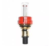 Misuratore di portata collettore per riscaldamento a pavimento con materiale in ottone e vetro ottico rimovibile, progettato per fornire letture accurate del flusso e controllo del calore (1/2)