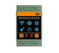 Misuratore di portata con display LCD digitale Sensore di livello acqua for casa intelligente, allarme di allagamento for perdite del controller Wi-Fi, protezione dalle perdite del di rilevamento del