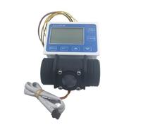 Misuratore di portata d'acqua digitale ad alta pre Indicatore contatore sensore flusso acqua da 1,5" + controller display LCD digitale 5-150 l/min