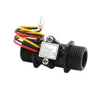 Misuratore di portata d'acqua digitale ad alta pre Misuratore di portata del flussometro dell'acqua Contatore contatore fluido Volatge lavoro DC3,5-24V