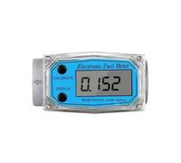 Misuratore di portata d'acqua digitale ad alta pre Misuratore di portata digitale cifre Indicatore flusso Contatore sensore Blu