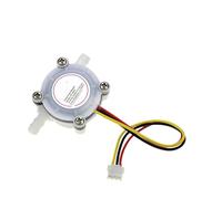 Misuratore di portata d'acqua digitale ad alta pre Sensore di flusso d'acqua 0,3-6 l/min Interruttore Misuratore portata Contatore Acqua 1/4" 1,75