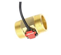 Misuratore di portata d'acqua digitale ad alta pre Sensore di flusso DN32-T 3-120L Acqua G1 1/4" Estremità filettata Connessione DN32 Flussometro 3%