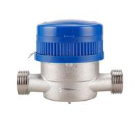 Misuratore di portata d'acqua digitale ad alta precisione Pratico contatore dell'acqua Meccanico ad ala rotante Display digitale Puntatore combinato Contatore fredda Strumenti di misurazione domestici