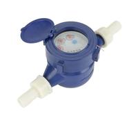 Misuratore Di Portata D'acqua In Plastica For Contatore 'acqua Fredda Da Giardino DN15 Con Raccordi Contatore 'acqua Fredda Da 15 Mm,Misurazioni accurate