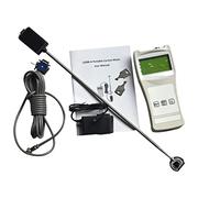 Misuratore di portata d'acqua, LS300A Flow Meter River Open Channels Flow Velocities Measuring Instrument Portable Slurry Typr Flow Meter Range 0.01~4.0m/s Velocity Meter
