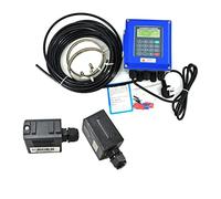 Misuratore di portata d'acqua, TUF-2000B Ultrasonic Flow Meter DN50mm-DN700mm Wall Mounted Type Ultrasonic Liquid Flowmeter IP67 Protezione TM-1 Transducer(Host plus TM-1-HT)