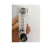Misuratore Di Portata Del Gas Con Montaggio A Pannello In PMMA, Rotametro Con Filettatura Femmina ZG Da 1/4" Serie LZT-6T, Misurazione Precisa Del Flusso D'aria For Laboratori Industriali(0.5-5LPM)
