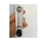 Misuratore Di Portata Del Gas Con Montaggio A Pannello In PMMA, Rotametro Con Filettatura Femmina ZG Da 1/4" Serie LZT-6T, Misurazione Precisa Del Flusso D'aria For Laboratori Industriali(0.1-1LPM)