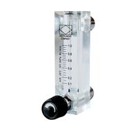 Misuratore di portata del gas liquido a galleggiante con rotore pneumatico LZM-6T con piastra frontale G1/4" filettatura interna(0.3-3LPM Gas)