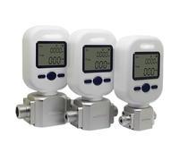 Misuratore di portata del gas portatile ad alta precisione, tester digitale di flusso d'aria/ossigeno/azoto, 0-20 l/min con registrazione dati, rilevamento del flusso di gas di grado industriale (0