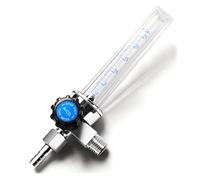 Misuratore di portata del regolatore di CO2 dell'argon del tubo trasparente con progettazione delle interfacce a gradini per la regolazione della CO2 dell'argon negli spazi di lavoro Regolatore di