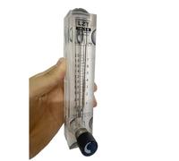Misuratore Di Portata Dell'acqua LZM-15T Con Valvola Di Controllo, Rotametro A Pannello PMMA, Maschio BSP Da 1/2", 0,2-2/2-18 LPM, 1 Pezzo, For Il Monitoraggio Del Flusso Trasparente(1-7 LPM)