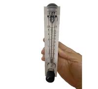 Misuratore Di Portata Dell'acqua LZM-15T Con Valvola Di Controllo, Rotametro A Pannello PMMA, Maschio BSP Da 1/2", 0,2-2/2-18 LPM, 1 Pezzo, For Il Monitoraggio Del Flusso Trasparente(2-18 LPM)