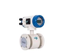 Misuratore di portata dell'acqua, Misuratore Di Portata Elettromagnetico, Con Display Digitale Integrato For Liquami Acque Reflue Alcaline Acide Tutti I Liquidi(15)