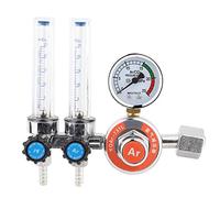 misuratore di portata dell'argon, Regolatore di pressione dell'argon a doppio tubo in lega di zinco con tubo flessibile del gas del misuratore di portata for saldatura