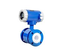 Misuratore di portata digitale elettromagnetico intelligente, DN10 DN15 DN20 DN25 Misuratori for acqua mare liquida liquami acque reflue 4-20 mA RS485 Display LCD chiaro(DN50)