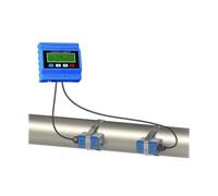Misuratore di portata digitale for liquidi TUF-2000M Modulo di flusso ultrasonico con sensore a morsetto TS-2 TM-1 TL-1 DN15-DN6000 for tubi in rame/PVC Alta sensibilità, basso errore(Host and TM1)