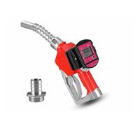 Misuratore di portata digitale K28 Ugello di rifornimento Diesel Cherosene Benzina Pistola carburante Ugello di riempimento olio Alluminio Rifornimento strumenti di iniezione Nuovo