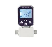 Misuratore di Portata Digitale, Misuratore di portata di gas microtermico, sensore di portata di massa digitale for aria compressa, ossigeno, azoto, argon e metano, uso industriale(Air-0.5-50L-min)