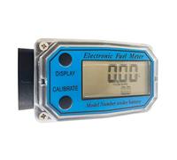 Misuratore di portata digitale per liquidi e carburante, display LCD, 2,5 cm, adatto per cherosene dell'acqua, flussometro per carburante Industrail