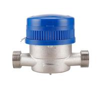 Misuratore di portata digitale, Pratico Contatore 'acqua Meccanico Ad Ala Rotante Display Digitale Puntatore Combinato Contatore 'acqua Fredda Strumenti Di Misurazione Domestici Misurazione accurata