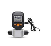 Misuratore di portata digitale professionale for ossigeno, azoto e aria gas da 200 l/min ad alta precisione, misuratore di portata for gas protetto MF5712 0-200 l Misuratore di portata del liquido