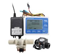 Misuratore di Portata DN20 Flusso di visualizzazione digitale Controller quantitativo 3/4 pollici Sensore flusso dell'acqua Valvola for solenoide Utilizzo for controllare e visualizzare il del liquido