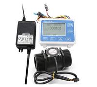 Misuratore di Portata DN40 Controller quantitativo del flusso di visualizzazione digitale 1-1/2 pollici Sensore dell'acqua Valvola for solenoide Utilizza for controllare e visualizzare il liquido