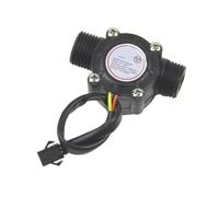 Misuratore di portata, DN6 G 1/4" PE Contatore acqua Sensore di flusso 0,3-10L/min Indicatore alta precisione Distributore Misuratore portata J25 21 Dropshipping(YF-S201)