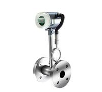 Misuratore di portata elettromagnetico con display LCD, sensore trasmettitore 4-20 mA for vapore, gas, aria compressa, benzina e acqua Letture precise(4-20mA output,DN50 LCD)