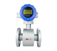 Misuratore di portata elettromagnetico DN65 DN80 DN100 for acque reflue Misuratore di portata elettronico integrato 4-20 mA Letture precise(DN65)