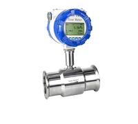 Misuratore di portata elettromagnetico for olio 4-20 mA, misuratore di portata a turbina digitale RS485 for benzina diesel, latte, acqua Letture precise(DN15)