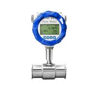 Misuratore di portata elettromagnetico for olio 4-20 mA, misuratore di portata a turbina digitale RS485 for benzina diesel, latte, acqua Letture precise(DN25)