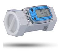 Misuratore di portata elettronico a turbina, 35-200L/Min Combustibile Benzina Contalitri Digitale,con Display LCD Digitale 2 in 2,3 V-3,3 V LLW-50 per,