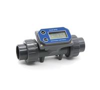 Misuratore di portata elettronico a turbina da 1", 1-1/2", 2", 2-1/2", 3", con display digitale LCD, for irrigazione agricola/giardino Letture precise(With cable,DN32)