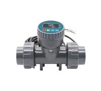 Misuratore di portata elettronico RS485 con display digitale intelligente ad alta precisione DN25 DN32 DN40 DN50, sensore di flusso in PVC for irrigazione(1-1/2",LCD Version)