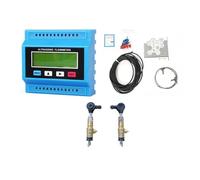 Misuratore di portata for liquidi a ultrasuoni con morsetto esterno, misuratore di portata digitale for condotte con trasduttore di portata TS-2 TM-1 TL-1 Letture precise(Host plus TC-1)