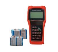 Misuratore di portata for liquidi a ultrasuoni portatile con display LCD Dispositivo di misurazione della portata a morsetto TS-2 TM-1 TL-1 for tubi in rame/PVC Alta sensibilità, basso errore(Host-TS2