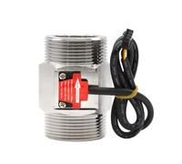 Misuratore di portata, G1.5 "DN40 Sensore di flusso d'acqua Sensore Hall 1.75MPa Misuratore di portata a turbina DC5~24V utilizzato for misurare il flusso del mezzo